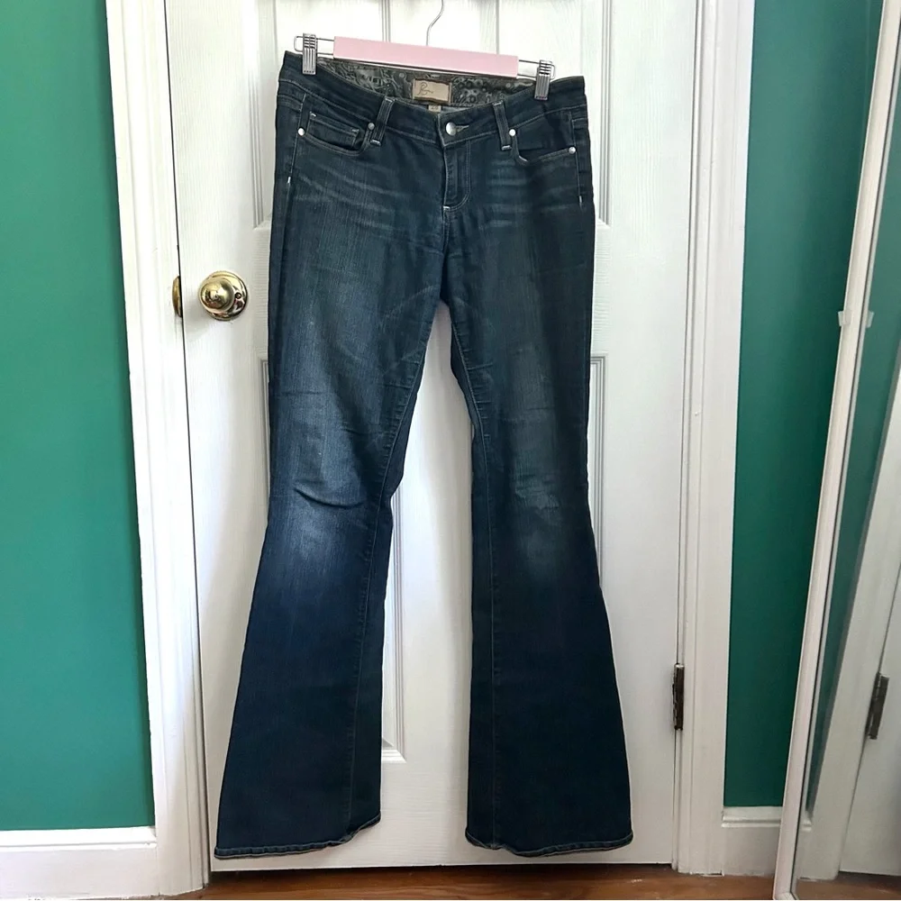 Paige Canyon Flare Jeans 28